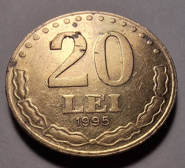 Moneda 20 lei 1995 (#2)