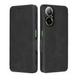 Husa 360&Atilde;&sbquo;&Acirc;&deg; Realme C67 4G Techsuit Safe Wallet Plus, negru