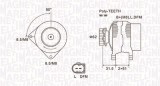 MAGNETI MARELLI 063731820010 Generator / Alternator