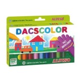Creioane cerate semi-soft Alpino DacsColor, 12 culori