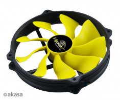 Ventilator AKASA AK-FN073 SuperSilent Viper R 145mm foto