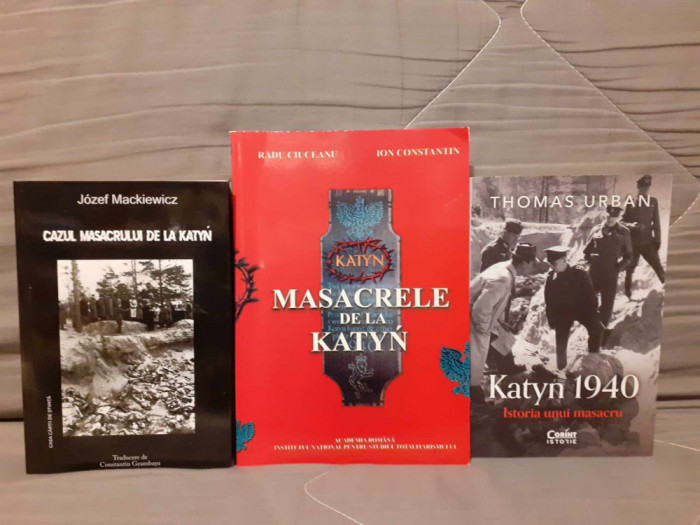 MASACRUL DE LA KATYN 1940-URBAN/MACKIEWICZ/RADU CIUCEANU/ION CONSTANTIN (3 VOL)