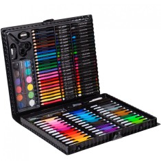 Set pictura si desen, 150 piese, Cutie Negru