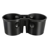Cumpara ieftin Suport bauturi pentru consola centrala compatibil Tesla Model 3, 18.5 x 6.5 x 8.3 cm, silicon, negru