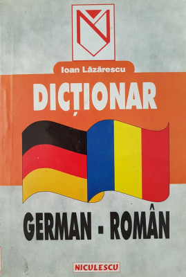 DICTIONAR GERMAN-ROMAN - Lazarescu foto