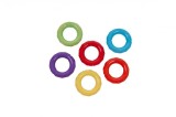 Inele din plastic pentru activitati crafts,30mm,diverse culori,10 bucati set