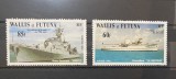 Wallis &amp; Futuna 1981 Vapoare/ Surveillance of 200-mile Zone , serie MNH, 2v