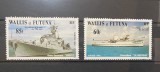 Wallis &amp; Futuna 1981 Vapoare/ Surveillance of 200-mile Zone , serie MNH, 2v, Nestampilat