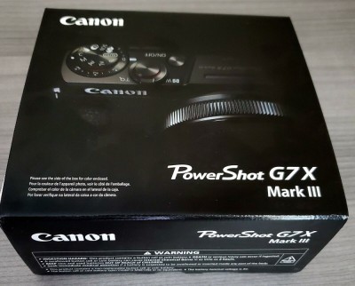 Canon PowerShot G7 X Mark III 20.1MP Point &amp;amp; Shoot Digital Camera New Black foto