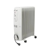 Calorifer electric FOXMAG24, putere 2500 W, cu 11 elementi, alb
