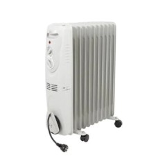 Calorifer electric FOXMAG24, putere 2500 W, cu 11 elementi, alb