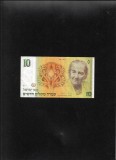 Rar! Israel 10 new sheqalim 1985 seria0909471411 Golda Meir