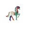 Studio ROOF Ornament, Bastel-Set, 3D Wandobjekt - Pferd