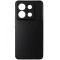 Husa tip capac spate Carbon silicon neagra pentru Xiaomi Redmi Note 13 Pro 5G, Poco X6