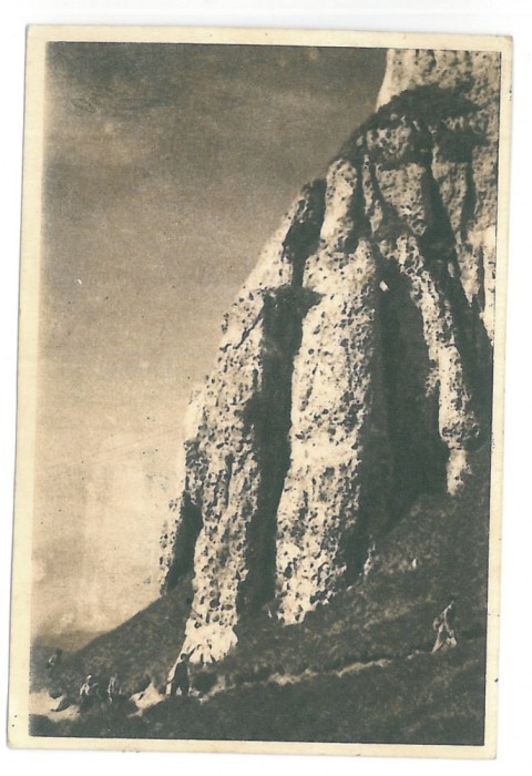 4545 - BUCEGI, Mountain - old postcard - used - 1951