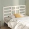 vidaXL Tăblie de pat, alb, 166x4x104 cm, lemn masiv de pin 818151