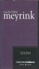Golem - Gustav Meyrink | Editura Univers | Colectie Cotidianul | Literatura Clasica | Stare Buna | Roman | 2007