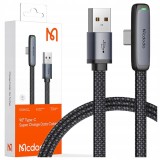 Mcdodo Unghi Cablu Usb-C &Icirc;ncărcare Rapidă Usb Tip C 6A 100W Negru 2M