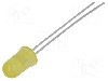 Dioda LED 5mm, galbena, convex, 1.8...2.5V, BROADCOM (AVAGO) - HLMP-4719