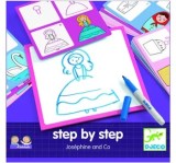 Cumpara ieftin Deseneaza pas cu pas, pentru fete