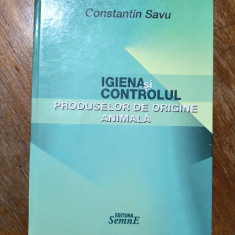 Igiena si controlul produselor de origine animala - Constantin Savu 2