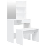 Cumpara ieftin Set masuta de toaleta, alb, 74,5x40x141 cm