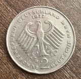 C50 - Moneda foarte veche - Germania - 2 marci - 1977 litera D