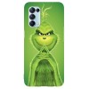 Husa compatibila cu Oppo A5 (2020) model The Grinch, Silicon, TPU, Viceversa, Transparent, Carcasa