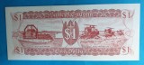 Bancnota 1 Dolar Guyana, Africa, Anii &#039;70, Nedatata, Stare Superba, Colectie Numismatica