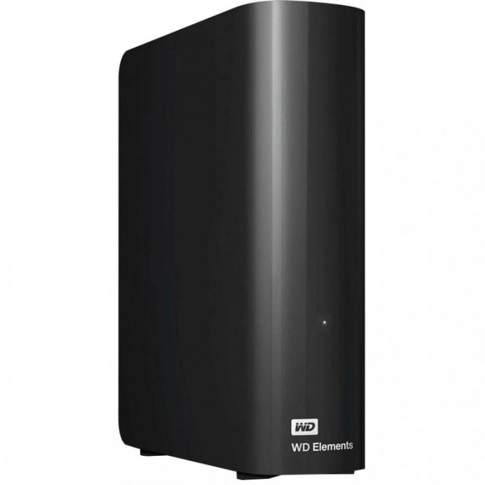 HDD Extern WD Elements, 12TB, 3.5&quot;, negru, USB 3.0