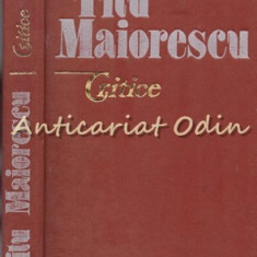 Critice - Titu Maiorescu