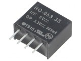 Convertor DC/DC 1W 4.5-5.5V la 3.3V 303mA
