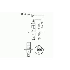 BEC FAR H1 12V 55W P14.5S BASIC SCT