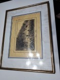 Stampa vintage cu soldati greci Samos 1902