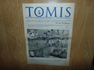 REVISTA TOMIS NR;5 ANUL 1985 foto