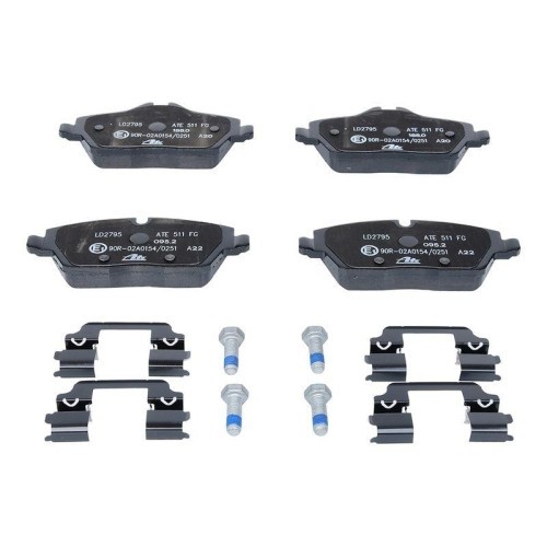 Placute frana Bmw 2 Active Tourer (F45); Mini Mini (F55), Mini (F56), Mini Cabriolet (F57), Mini Clubman (F54), punte fata, fara senzor avertizare uz