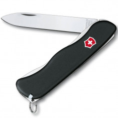 Cutit multifunctional de buzunar Victorinox Sentinel, lama inox, negru foto