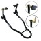 Stander de motocicleta spate universal, reglabil, include 2 tipuri de adaptoare de prindere , pin L si Y, Negru