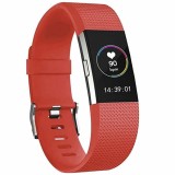 Cumpara ieftin Curea pentru Fitbit Charge 2, marimea L, Rosu, Edman