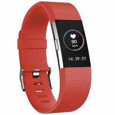 Curea pentru Fitbit Charge 2, marimea L, Rosu