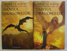 DANSUL DRAGONILOR de GEORGE MARTIN , VOL I - II , 2017 foto