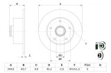 BOSCH 0 986 478 759 Disc frana