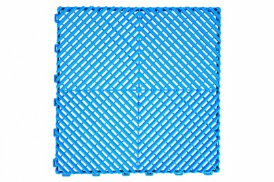 Pardoseala Modulara Ventilata pentru Garaj Depozit Albastru Deschis Performance AutoTuning foto