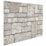 vidaXL Panouri de perete 10 pcs Gri 100 x 50 cm Spumă EPS 332929