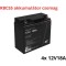 Pachet de baterii de &icirc;nlocuire APC RBC55 (4x 12V 18Ah)