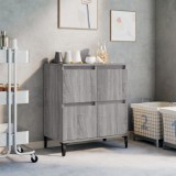 VidaXL Servantă, sonoma gri, 60x35x70 cm, lemn prelucrat