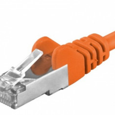 Cablu de retea RJ45 cat 6A SFTP 1m Portocaliu, sp6asftp010E