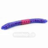 Dildouri duble - CalExotics Dual Flexi Dong Vibrator cu Doua Capete