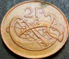 Moneda 2 Pence - IRLANDA, anul 1980 *cod 1403 B - MODEL MARE, Europa