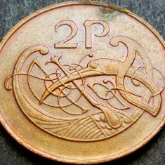 Moneda 2 Pence - IRLANDA, anul 1980 *cod 1403 B - MODEL MARE
